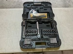 Vtg Craftsman 94 Pc Mechanics Tool Set 34095 Made In Usa. Fixed Price $85.00.