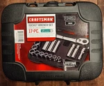 Made Usa Craftsman 17 Piece Socket Wrench Set 1/2" Inch Metric New!! 9-34851. Fixed Price $134.95.