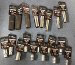 Powerbuilt 19PC Bundle Inch Drive Socket Set- 641200M, 648273M, 641205M,. Fixed Price $20.00.