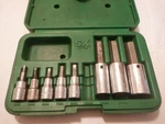 Sk 19734 Metric 3/8" Dr. Bit Socket Set - Partial. Fixed Price $50.00.