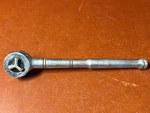 Vintage Craftsman 3/8 Drive Ratchet 43796 Chrome Tri-wing Thumbwheel Usa. Fixed Price $10.99.