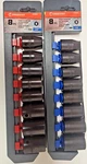 Crescent CIMS0N & CIMS1N 16PC Impact Socket Set Sae Metric 1/2" Dr. Fixed Price $45.99.