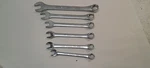 Action Combination Wrench Lot 17MM 44017, 13MM 44013, 12MM 44012, 11MM. Fixed Price $38.99.