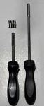 Snap-on SSDMR4B & SSDMR8A Hard Handle Ratcheting Screwdrivers -work Perfect. Fixed Price $80.00.