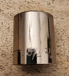 Craftsman Usa 3/4" Socket 6 Point 3/8" Drive Inverted G2 43007. Fixed Price $9.50.