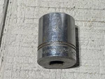 Vintage Williams Tools 1/2 Drive 13/16" Socket ST-1238 Point Usa. Fixed Price $5.00.
