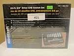 Mintcraft 600-2703 Socket Set SAE-20-PIECE 3/8" Drive. Fixed Price $47.99.