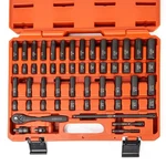 Neiko 1/4" Drive Impact Socket Set 54PC Sae Metric Deep Shallow Case. Fixed Price $134.99.