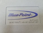 Blue Point By Snap On Piece Combo Drive Torx And Hex Socket Set BLPTHC87 Nice. Fixed Price $329.99.