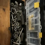 Pittsburgh 67992 Mixed Socket Wrench Set Chrome Vanadium Steel Silver. Fixed Price $17.00.