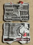 Autocraft Tool Set W/ Sockets Wrenches Bits 110PCS Included Missing Pieces. Fixed Price $29.99.