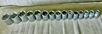Armstrong 6 Point 1/2" Drive Socket 3/8 To 1-1/4 In, 15 Pcs Set Made Usa. Fixed Price $79.99.
