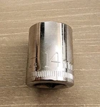 Craftsman 14MM Socket Point 3/8" Drive G 43546 (bottom Knurl). Fixed Price $10.50.