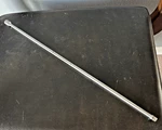 Snap Tools FX24A 24" Chrome 3/8" Drive Socket Extension Ratchet Usa Used. Fixed Price $40.00.