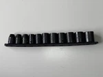 Husky 1/2 In. Drive Impact Socket Set (11-PIECE) 1000 029 780. Fixed Price $23.00.