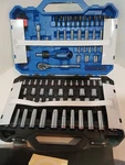 KOBALT118 PIECE3/8"&1/4" Drive Standard Metric Mechanics Tool Set New In Box. Fixed Price $99.00.
