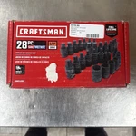 Impact Socket Tools-hand Craftsman CMMT42031, #nv; 28PC Bit (66043-1). Fixed Price $54.99.
