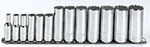 Stanley Proto J52112 13 Piece Point 3/8" Drive Deep Socket Set. Fixed Price $120.57.