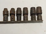 Proto Professional 6-PIECE 1/2"-DRIVE 6-POINT Sae Swivel Impact Socket Set Usa. Fixed Price $49.95.