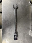 Snap On Tools FH022 11/16 Flex Head Socket Open End Wrench. Fixed Price $40.00.