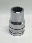 Snap On Tools 1/2INCH Drive Chrome Six Point Shallow Socket TW161A. Fixed Price $11.99.