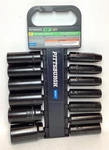 Pittsburgh 13-PIECE 1/2" Deep Impact Socket Set Black #61903. Fixed Price $34.99.