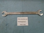 Bonney 3420 Zenel Tappet Thin Wrench 7/16" X 17/32" F239. Fixed Price $27.99.