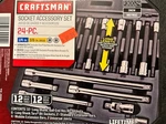 Craftsman Piece Reach And Torx & Hex Accessory Set 30024. Fixed Price $75.00.