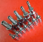 New Craftsman 12 Piece 1/4 & 3/8" Tamperproof Torx Bit Driver Socket Set. Fixed Price $35.43.
