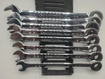 Gearwrench 44001 8PC Sae 72T Combination Ratcheting Set 5/16-3/4 Straight. Fixed Price $49.99.