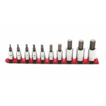 Wright Tool 311 3/8" And 1/2" Drive 10-PIECE Hex Bit Socket Set On Clip Rail. Fixed Price $179.65.