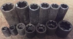 Armstrong - 1/2" Drive 8 Point Impact Sockets. Fixed Price $19.95.
