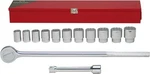 614 - 3/4INCH Drive 13 Piece Metal Boxed Set 12 Point Standard Sockets. Fixed Price $721.26.