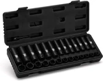 Ementol 3/8" Drive Impact Socket Set, 27PCS, METRIC(7MM 19MM), 6 Point. Fixed Price $48.99.