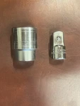 Craftsman Usa 47776 3/4 Dr 12 1-3/16 Socket No Initials W/ 1/2 To Adapt. Fixed Price $30.00.