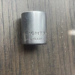 Wright Tools 3122 11/16" Point 3/8-INCH Short Socket Made Usa W/ Pin Hole. Fixed Price $9.95.