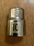 Craftsman Usa 10MM Socket 12 Point 3/8" Drive 34641. Fixed Price $11.00.