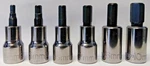 Kobalt 6 Piece Metric 3/8" Drive Hex Socket Bit Set Usa 22348 - 22350. Fixed Price $12.00.
