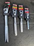4PC Sears Craftsman Usa Nos Master Teardrop Ratchet Set 1/4 2X3/8 1/2 44809. Fixed Price $229.00.