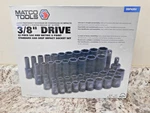 Matco Tools SBP426V 3/8" Dr 42PC Sae & Metric 6PT Standard Deep Impact Socket. Fixed Price $274.99.