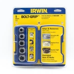 New Irwin 394001 Usa Bolt Grip 5PC Extractor Set Blue Hard Case 1319128. Fixed Price $25.00.
