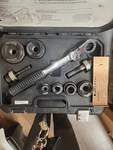 Southwire Max Punch Ratchet Set Tool Kit In Case Complete 1/2". Fixed Price $130.00.