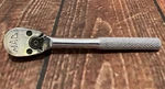 Mac Tools MR5 Knurled 5IN. 1/4IN. Drive Pear-head Ratchet. Fixed Price $47.95.