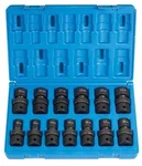 Grey Pneumatic 1313UM 1/2" Drive Piece Standard Length Metric Univ. Set. Fixed Price $229.80.
