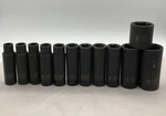 Sunex Cr-mo 1/2" Drive 6 Point Deep Impact Sockets 10MM-27MM. Fixed Price $89.99.
