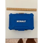 Kobalt Socket Set With Case. Fixed Price $40.00.