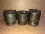 Proto 1-7/16" 1-5/16" 1-1/4" Standard Impact Socket 3/4" Drive Point Lot Of 3X. Fixed Price $49.99.