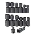 Craftsman Industrial 14-PC 6-PT 1/2" Drive Inch/metric Impact Swivel Socket Set. Fixed Price $219.95.