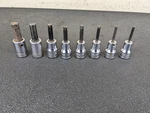 #BO014 Snap On 3/8" Standard Hex Bit Socket Driver Set 208EFAY 1/8 To. Fixed Price $79.95.