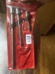 Craftsman Usa Nos 43355 3PC 3/6/10 3/8" Quick Release Locking Extension Bar Set. Fixed Price $110.67.
